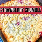 Strawberry Crumble